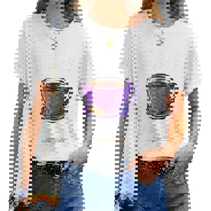 喜寿祝い コーヒー好き 父 男性 女性 喜寿 お祝い コーヒー コーヒー人生 77歳 おしゃれ レディースTシャツ