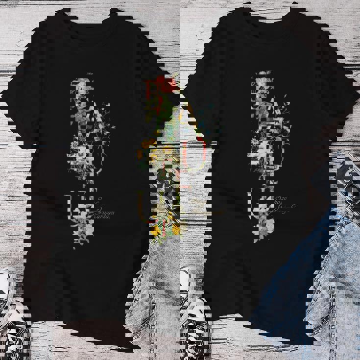 Beauty Flower（5） レディースTシャツ 面白い贈り物