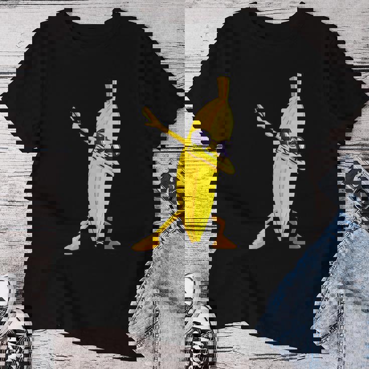 Dabbing バナナ ハワイアン トロピカル フルーツ好き 男性 女性 キッズ レディースTシャツ 面白い贈り物