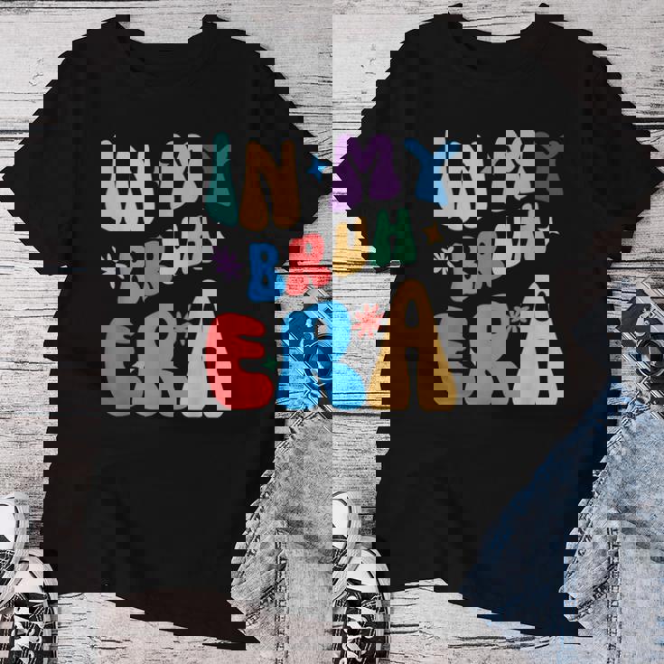 Groovy Cute Bruh メンズ レディース キッズ 面白い 兄弟 兄弟 レディースTシャツ 面白い贈り物