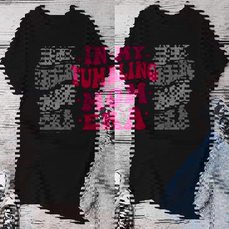 In My Tumbling Mom Era Tumbling Mom Lovers 母の日 レディースTシャツ 面白い贈り物