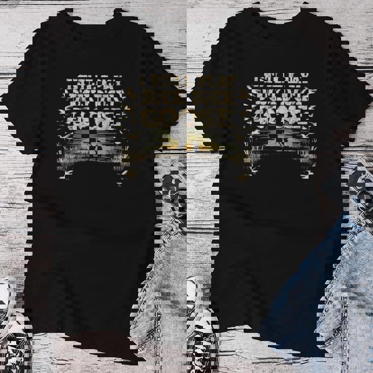 Itill Play Duck Hunting itka Camo Dux Waterfowl メンズ レディースTシャツ 面白い贈り物