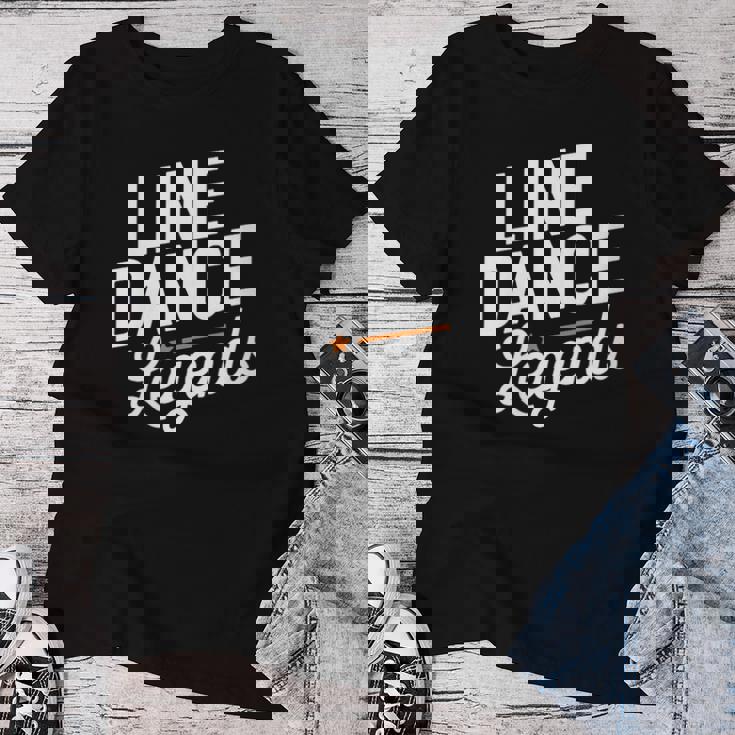 Line Dance Legends Citation De Danse Country T-shirt femme Cadeaux drôles