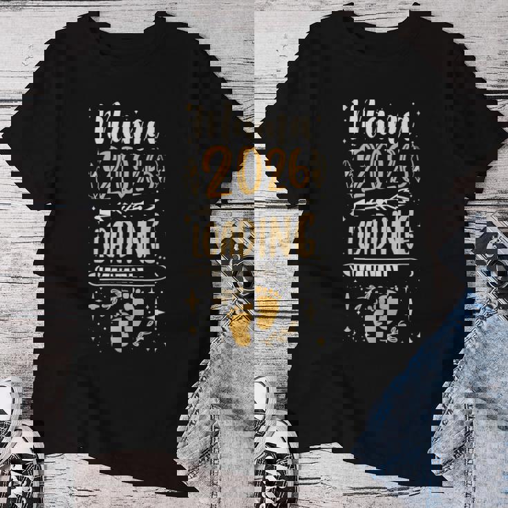 Mama 2026 Futura Mamá Madre Embarazada Camiseta de mujer Regalos divertidos