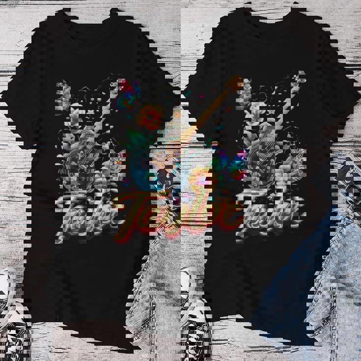 Taylor ファーストネーム I Love Taylor Birthday Girl Groovy 2010年代 レディースTシャツ 面白い贈り物