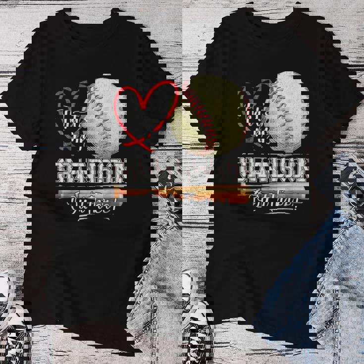 That's My Grandson Out There Baseball Grandma Mother's Day Women T-shirt Unique Gifts That's My Grandson Out There Baseball Grandma Mother's Day Women T-shirt Unique Gifts