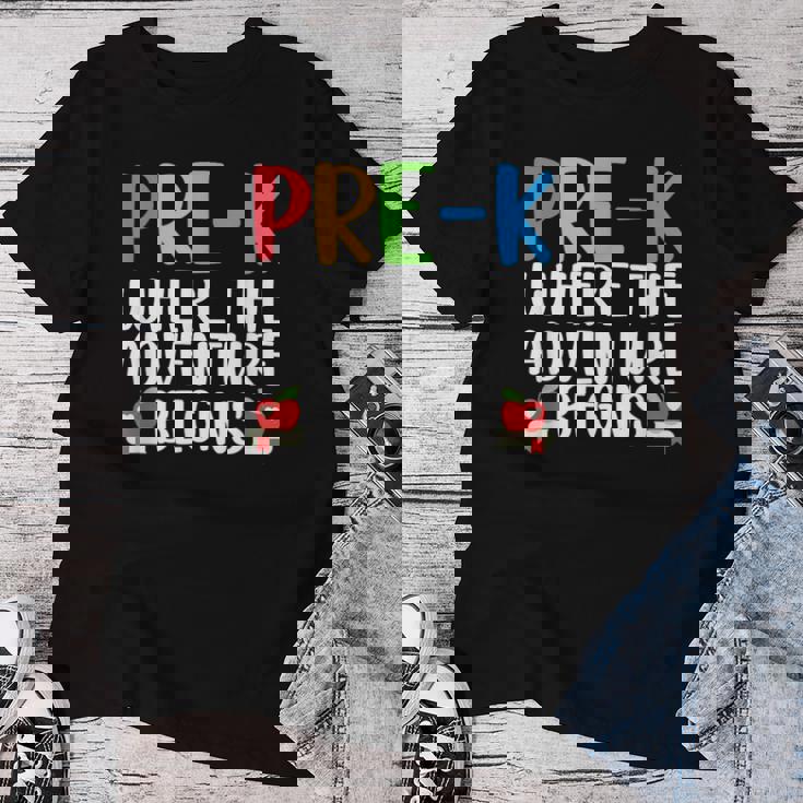 かわいい Pre-K Teacher chool Prek Teacher メンズ レディース レディースTシャツ 面白い贈り物