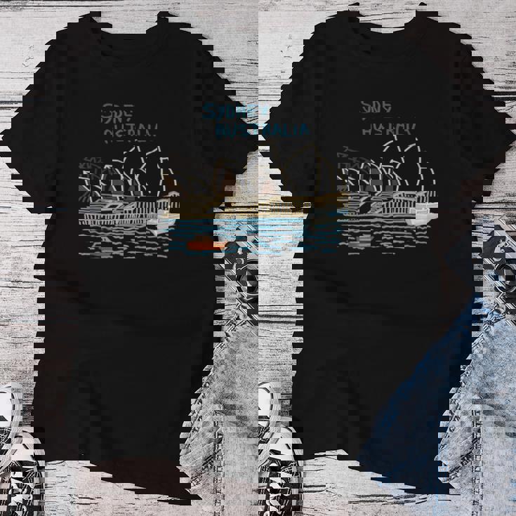 オーストラリアシドニーシティお土産ギフト 男性 女性 レディースTシャツ 面白い贈り物