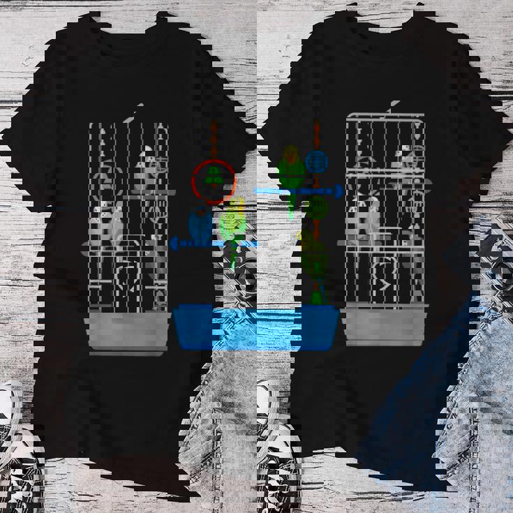 セキセイインコ かわいい 鳥 飼い主 ペット ギフト 女の子 レディースTシャツ 面白い贈り物