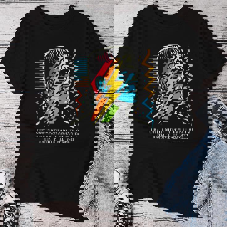 フランケンシュタイン I Ought To Be Thy Adamfallen Angel Book Quote Quote レディースTシャツ 面白い贈り物