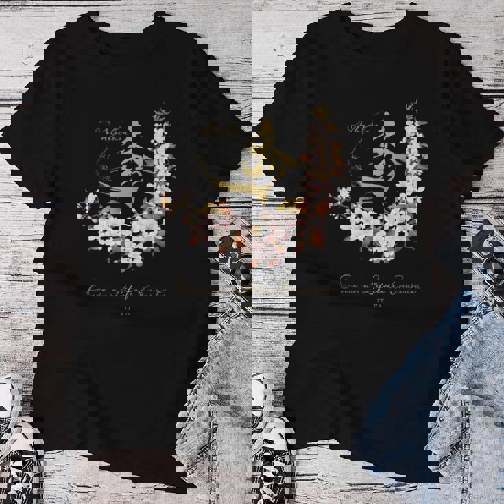 マダム秀 花tシャツ（1） さくら 一期一会 レディースTシャツ 面白い贈り物