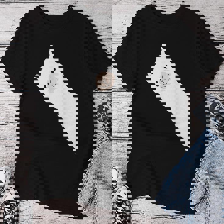 レトロ、ラマ、アルパカのデザイン。男性、女性、子供用。 レディースTシャツ 面白い贈り物