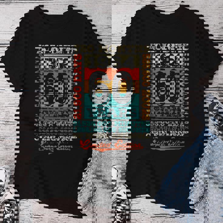 ヴィンテージ 1964 ギフト 男性 女性 長寿祝い 1964年生まれ 還暦祝い ユニークな誕生日プレゼント レディースTシャツ 面白い贈り物