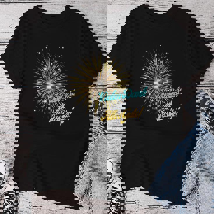 感謝 幸運 花火 レディースTシャツ 面白い贈り物