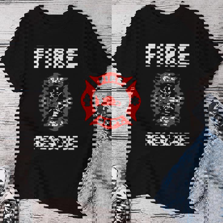 消防士 消防士 キッズ ユース 大人 男の子 女の子 レディースTシャツ 面白い贈り物