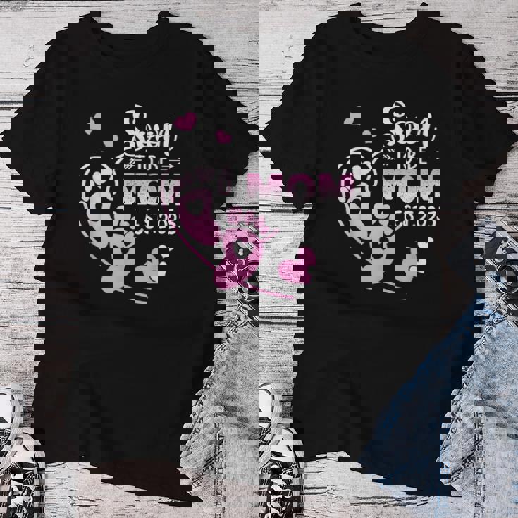 近日公開 2025Oon To Be Mom Est 2025 レディースTシャツ 面白い贈り物