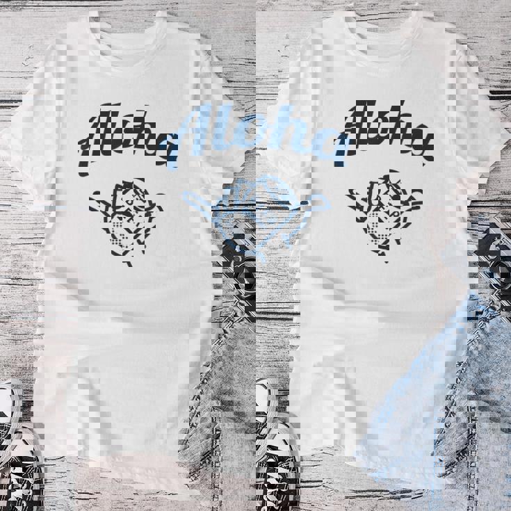 Aloha Beer レディースTシャツ 面白い贈り物