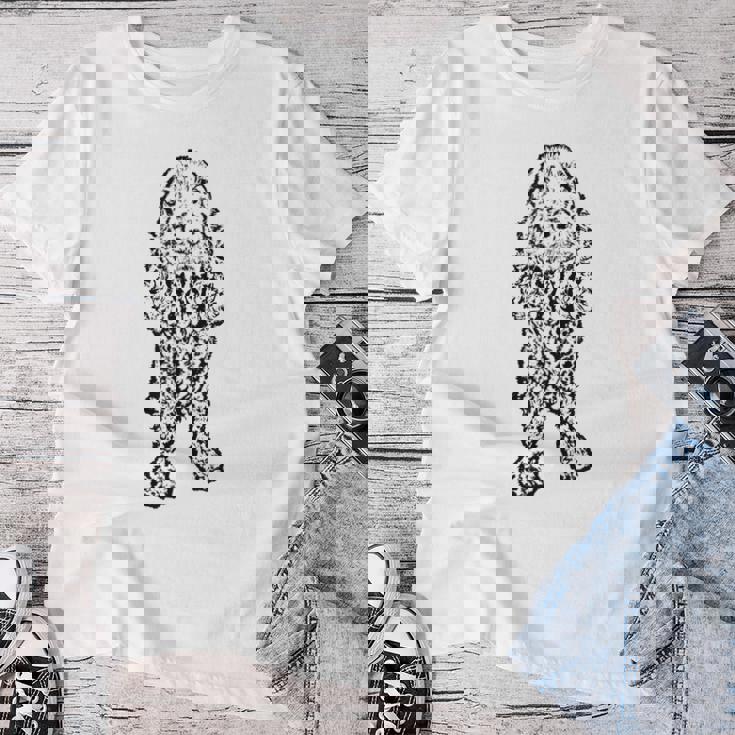 English Cockerpaniel Mom Dog Dadhow コッカースパニエル レディースTシャツ 面白い贈り物