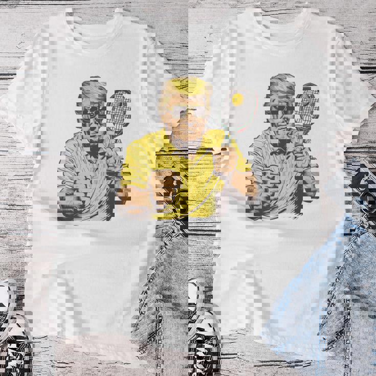 Pickleball Lovers グラフィック ピックルボール 男性 女性 お父さん 長袖tシャツ レディースTシャツ 面白い贈り物