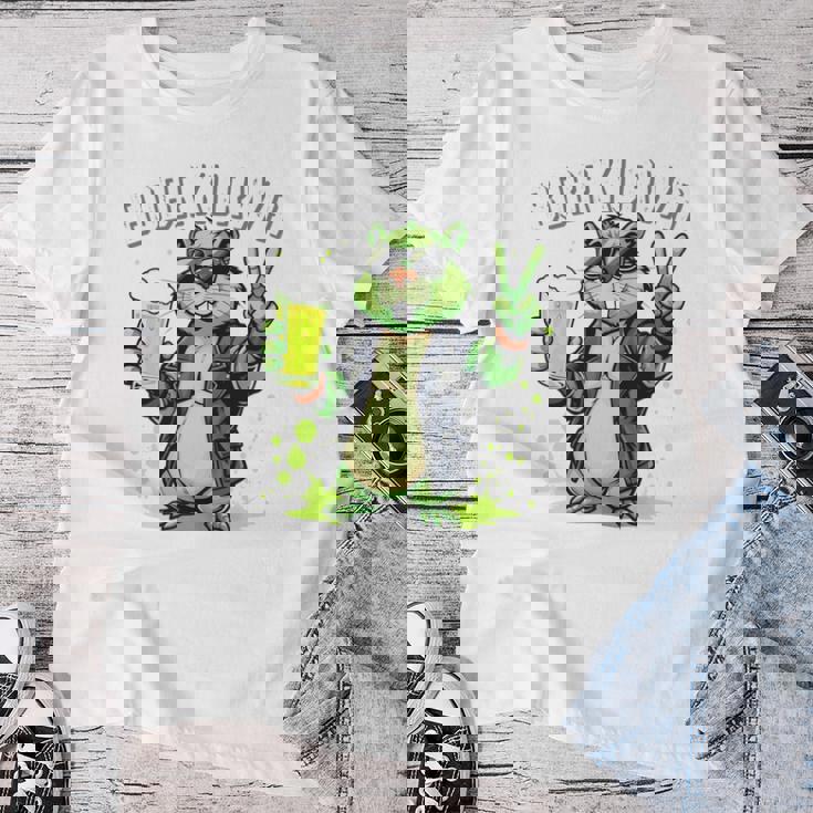 Groovy Polska Piwo Bobr Meme Bóbr Bober Kurwa Yes Pierdole 長袖tシャツ レディースTシャツ 面白い贈り物