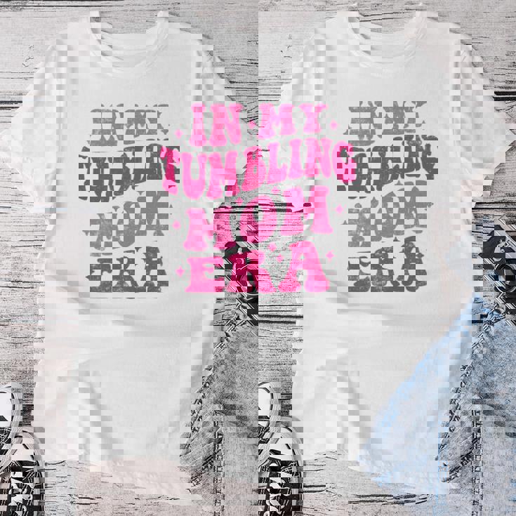 In My Tumbling Mom Era Tumbling Mom Lovers 母の日 長袖tシャツ レディースTシャツ 面白い贈り物