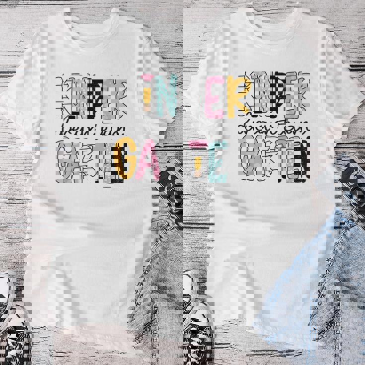 Kindergarten Dream Team Back To School Teacher Student Women T-shirt Unique Gifts Kindergarten Dream Team Back To School Teacher Student Women T-shirt Unique Gifts