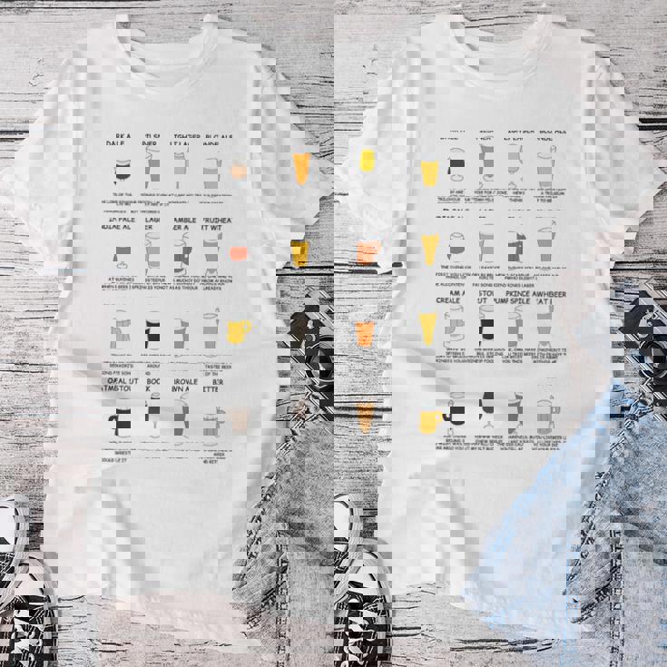 What Your Beerays About You ビールスタイルtシャツ レディースTシャツ 面白い贈り物