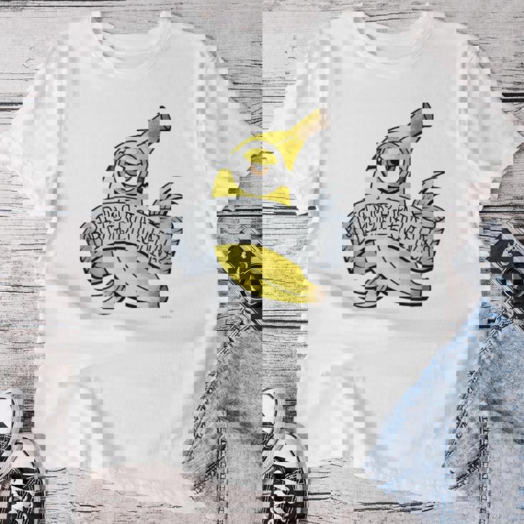 ミニオン Bad To The Banana レディースTシャツ 面白い贈り物