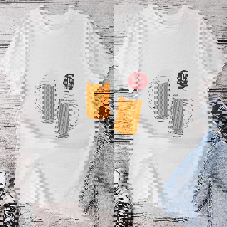 還暦祝い ビール好き 酒好き 父 母 男性 女性 60歳お祝い Cheers To Embracing Life 長袖tシャツ レディースTシャツ 面白い贈り物