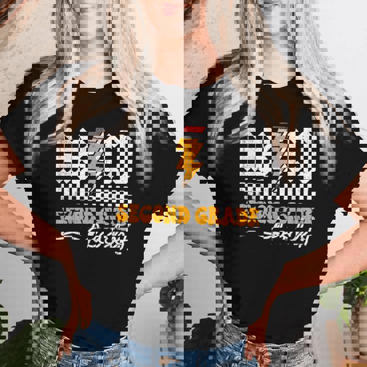 Ab Cd 2年生 ロックス 2年生 先生 男の子 女の子 キッズ レディースTシャツ 彼女への贈り物