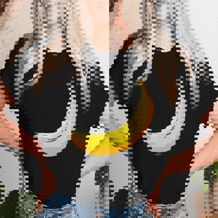 Bananaeganegetarian Merch レディースTシャツ 彼女への贈り物