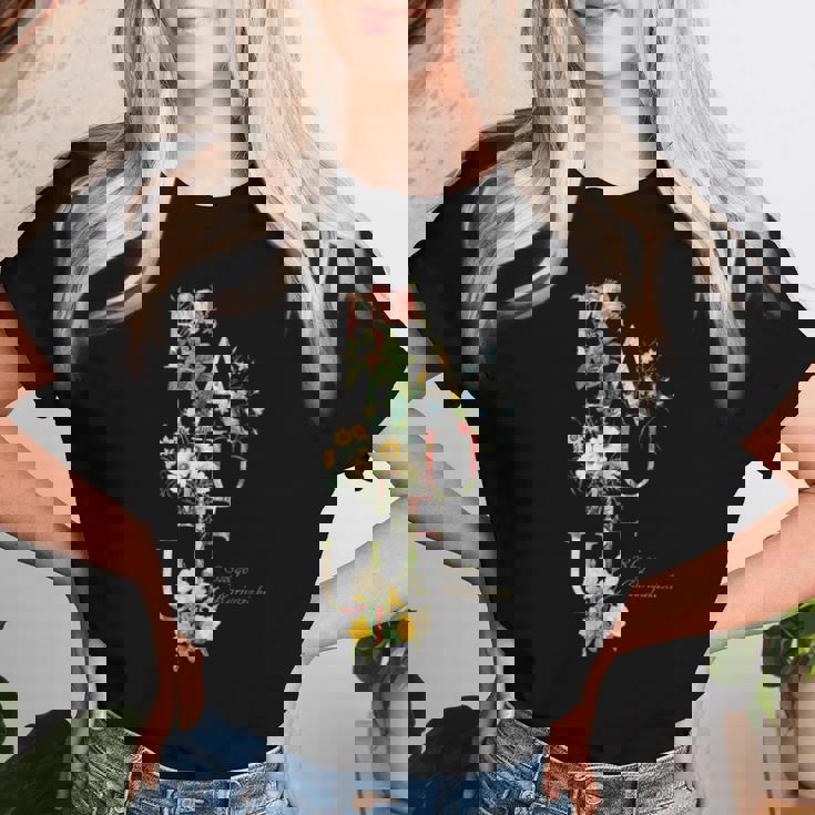 Beauty Flower（5） レディースTシャツ 彼女への贈り物