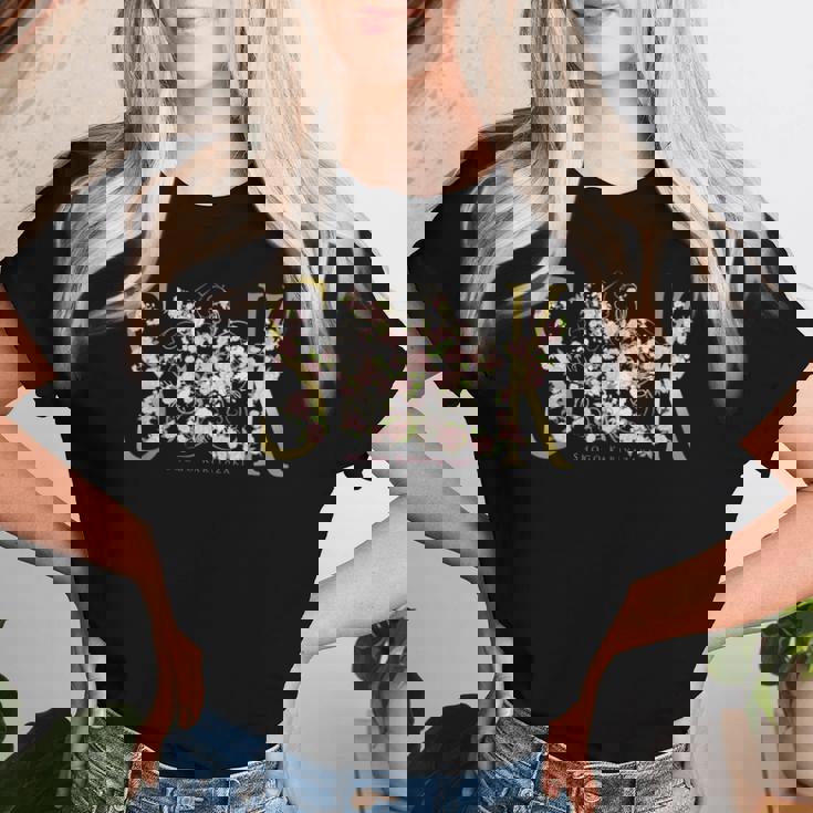 Beauty Flower（6） レディースTシャツ 彼女への贈り物