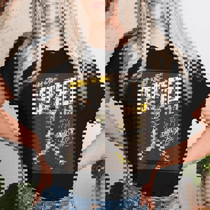 Been There Crushed That Fernando Tatis Jran Diego Mlbpa レディースTシャツ 彼女への贈り物