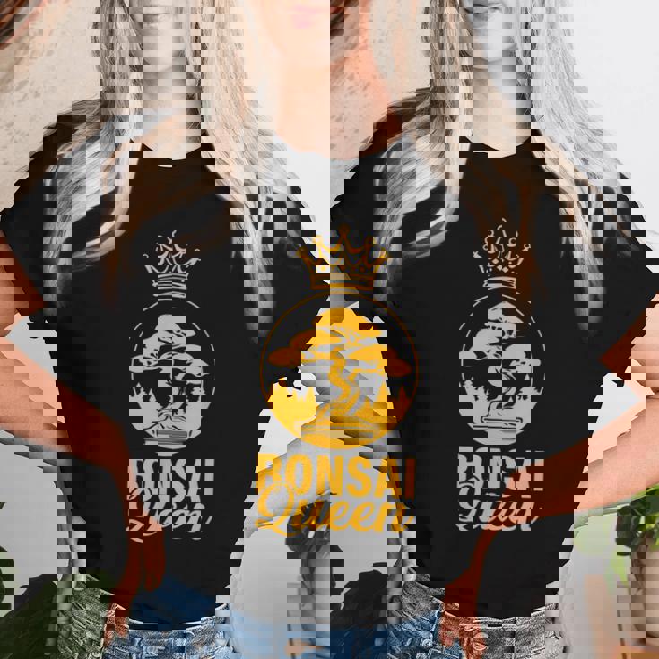 Bonsai Queen Penjing Penzai Bonsai 盆栽 レディースTシャツ 彼女への贈り物