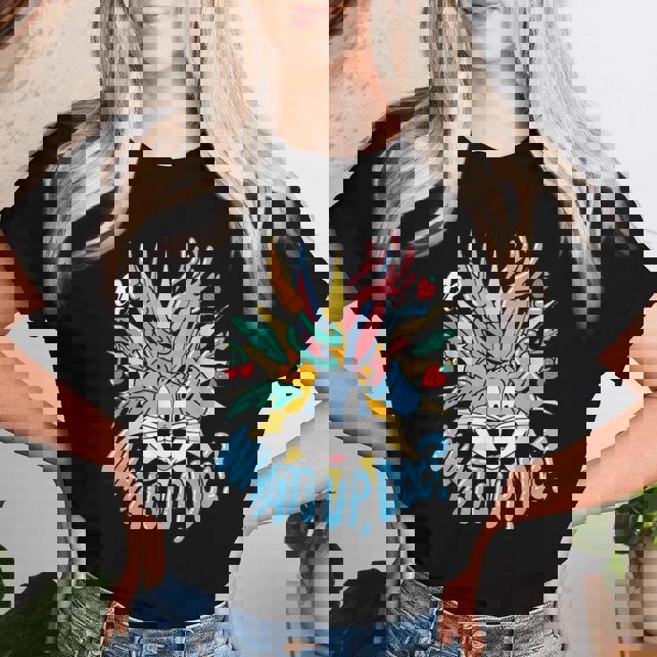 Bugs Bunny What's Up Doc レディースTシャツ 彼女への贈り物