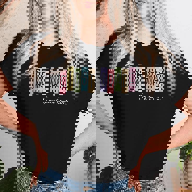 First Grade Dream Team 1St Grade Teacher Back To School Women T-shirt Gifts for Her First Grade Dream Team 1St Grade Teacher Back To School Women T-shirt Gifts for Her