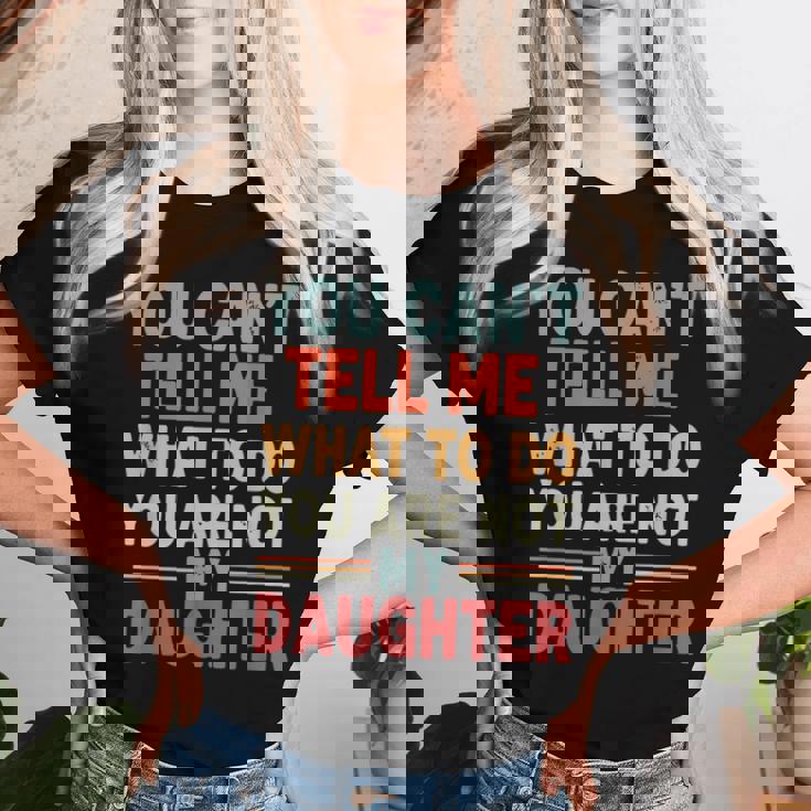 Father Daddy From Daughter Fathers Day レディースTシャツ 彼女への贈り物