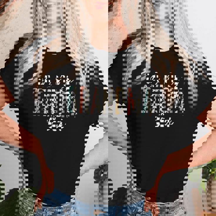 In My Grandma Era Leopard Letter Print Grandma Women T-shirt Gifts for Her