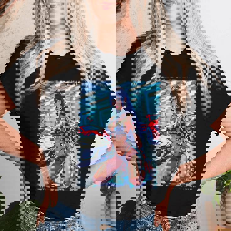 Hot Girl On メンズ Hot Asian Girl 輸入モデル レディースTシャツ 彼女への贈り物