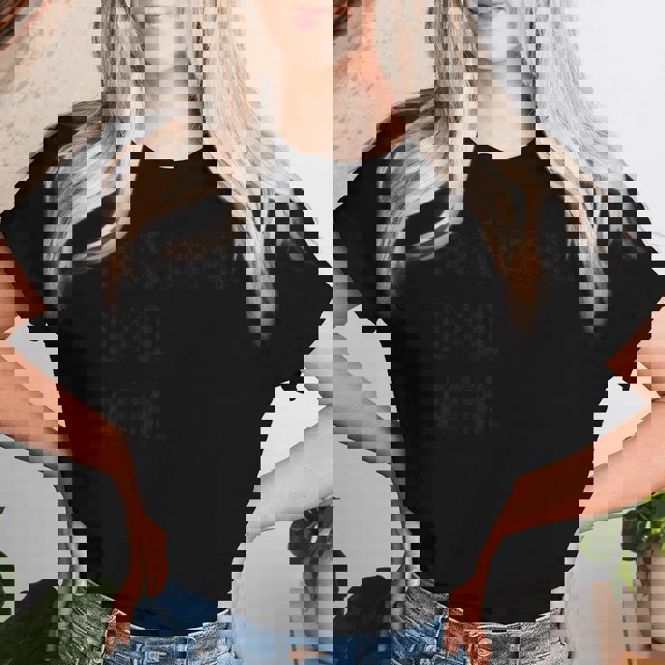 Husband Dad Atm Father Bank Money Children Wife Quote レディースTシャツ 彼女への贈り物