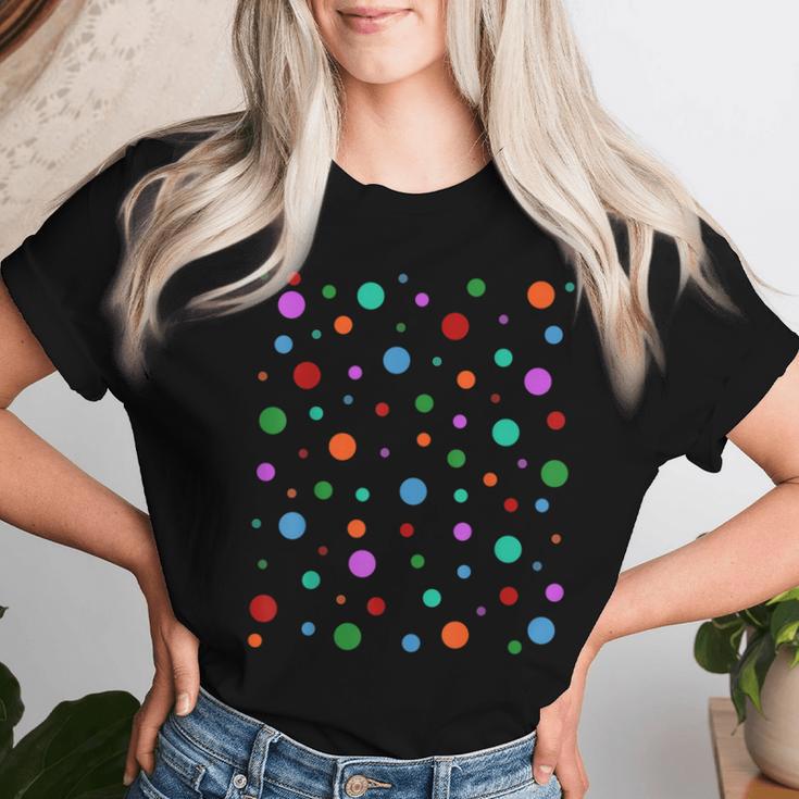 Pois Et Pois Pour Hommes S Enfants À Pois T-shirt femme Cadeaux pour elle