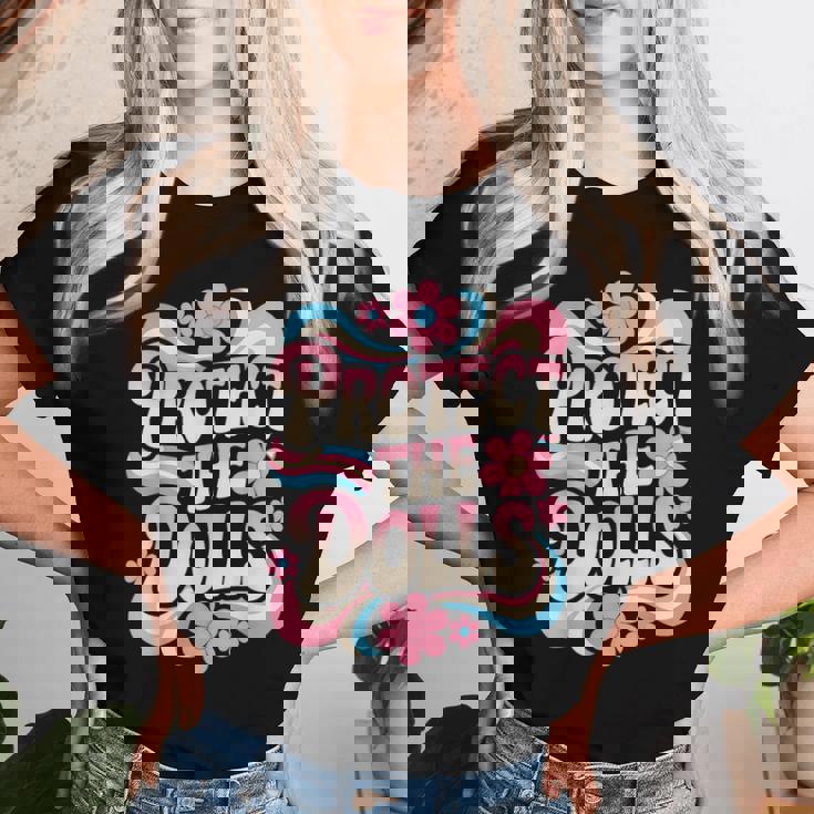 Protect The Dolls Trans Transgender Women T-shirt Gifts for Her Protect The Dolls Trans Transgender Women T-shirt Gifts for Her