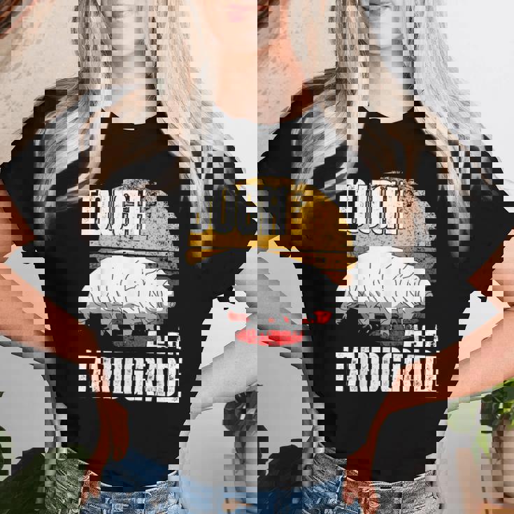 Tardigrade ウミグマ クマムシ 苔 生物学 レディースTシャツ 彼女への贈り物