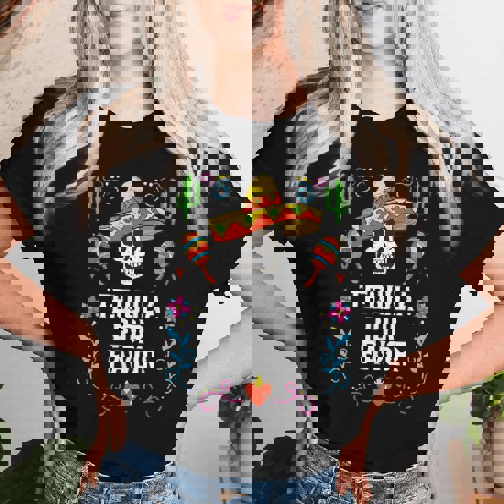 Tequila Por Favor アルコール テキーラ酒飲み メキシコ レディースTシャツ 彼女への贈り物