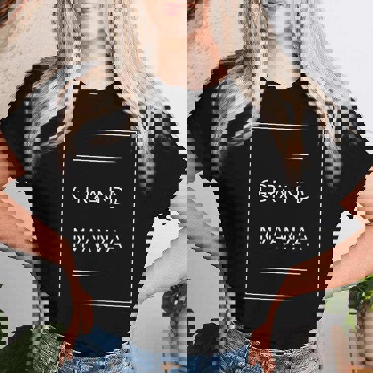 おばあちゃん、グランドママへのサプライズ妊娠発表ギフト レディースTシャツ 彼女への贈り物