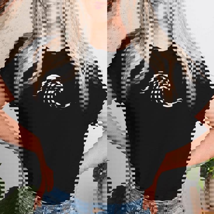 サーファーの波のサーファーの男の子の女の子のためのサーフ服 レディースTシャツ 彼女への贈り物