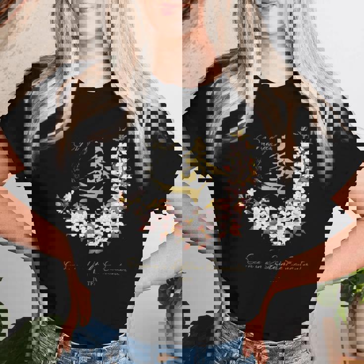 マダム秀 花tシャツ（1） さくら 一期一会 レディースTシャツ 彼女への贈り物