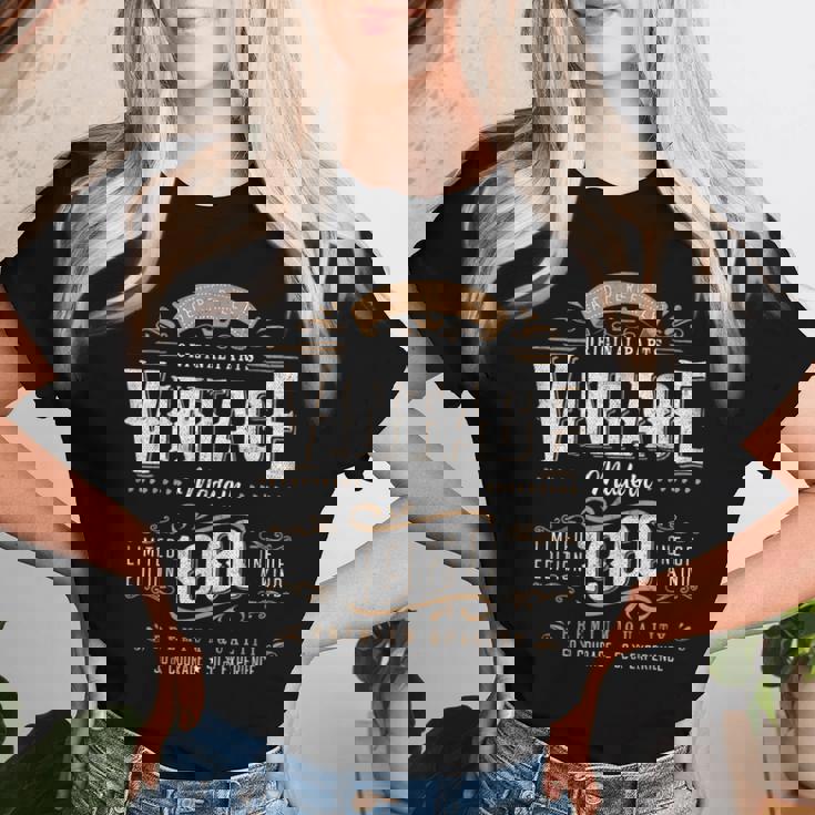 ヴィンテージ 1960 65歳の誕生日プレゼント 女性 男性 65歳 レディースTシャツ 彼女への贈り物