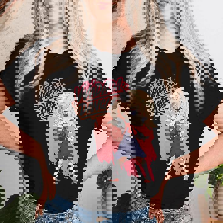 和田ダン しぐれ うい ロリ ダンス ダンス アニメ 女の子 レディースTシャツ 彼女への贈り物